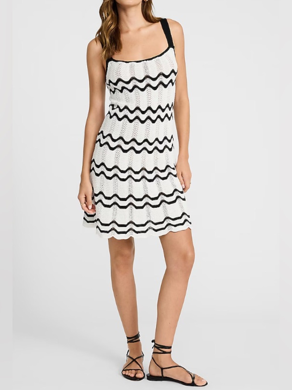 Express “Wavy Stripe” crochet, Dress